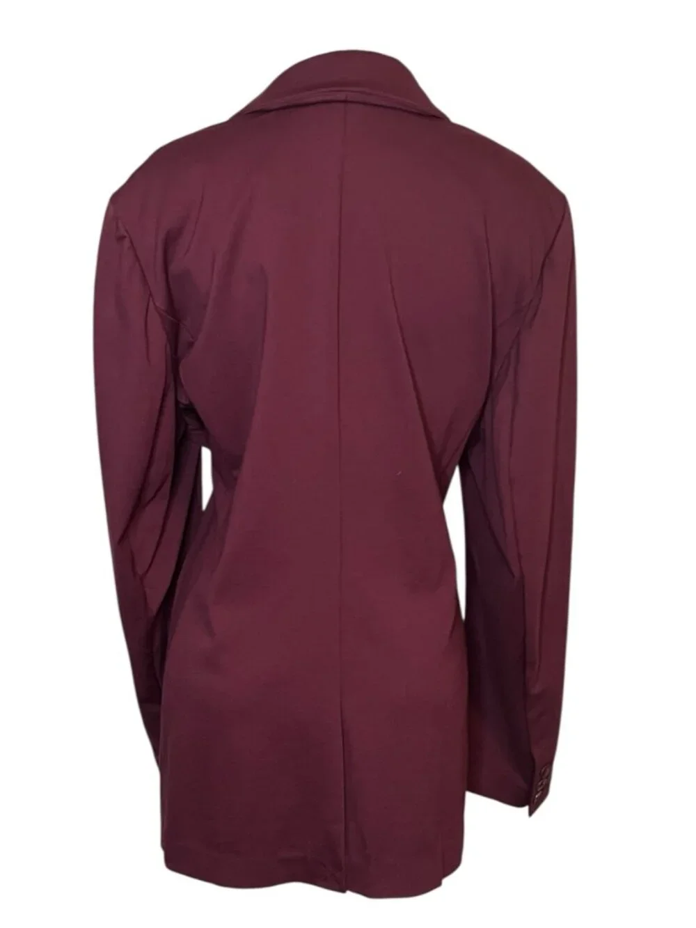 Lane Bryant burgundy red one button suit blazer size 24W NWT